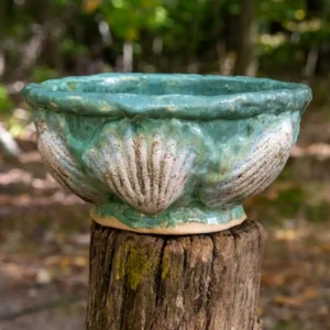 Große Keramikschale Tiefsee