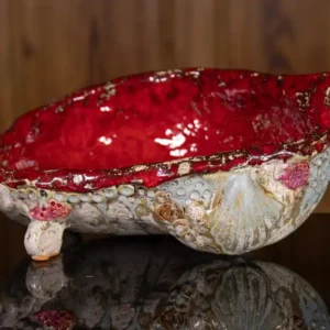 Große Keramikschüssel Korallenriff