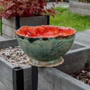 Große Keramikschale Überraschende Natur